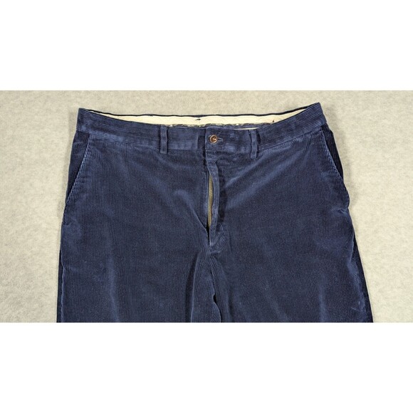 Polo by Ralph Lauren Men Pants 36x29 Vintage 90s Corduroy Chino Straight Fit - Picture 2 of 11